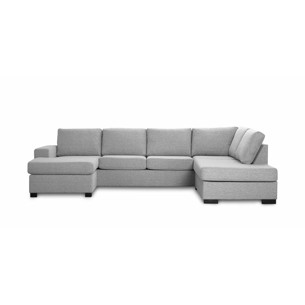 Detroit sofa med chaiselong og hvilemodul (højrevendt) - Lys eller Mørk Grå.
